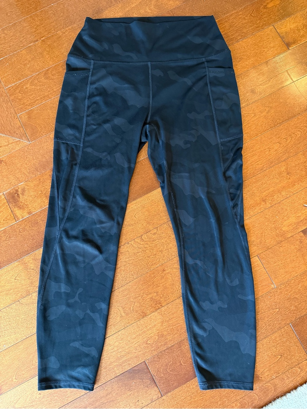 RBX Black Camo High-Waist Leggings